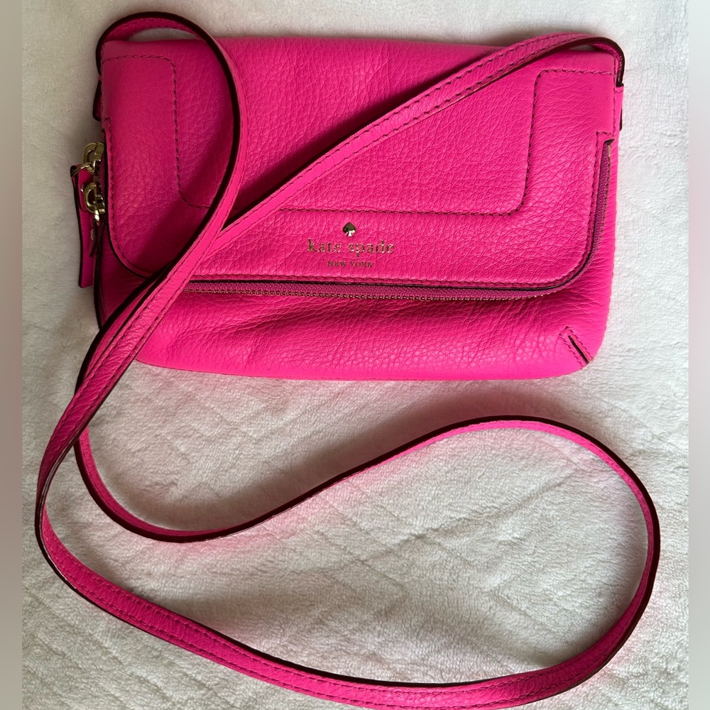 Hot Pink Kate Spade Crossbody Bag